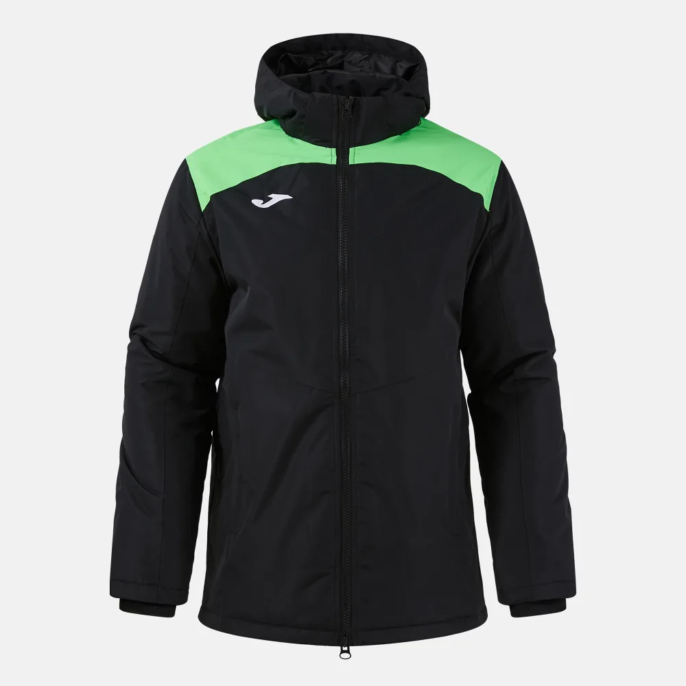 TRIVOR II ANORAK — SCHWARZ-NEONGRÜN