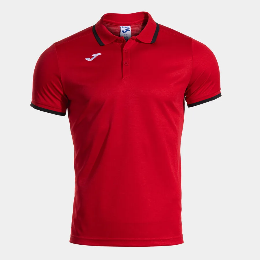 COMBI PREMIUM POLO — ROT-SCHWARZ