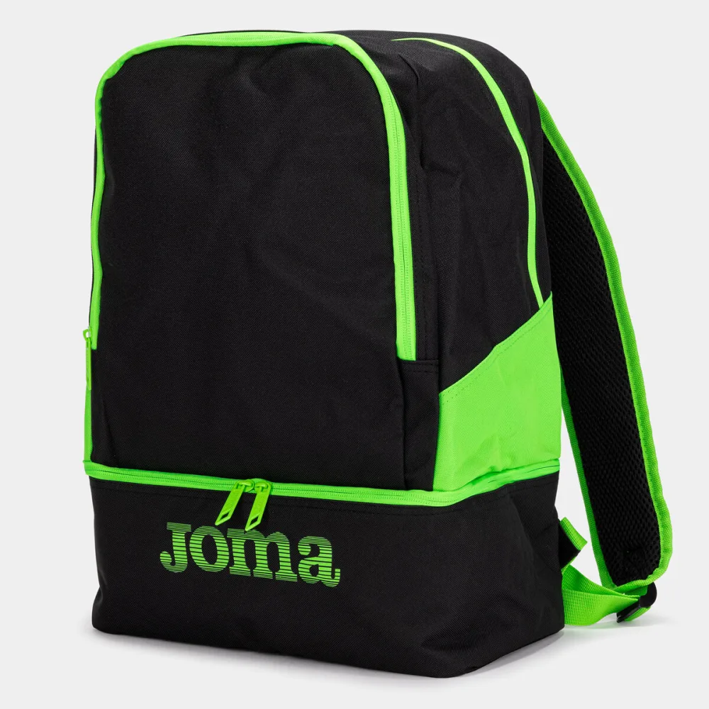 RUCKSACK ESTADIO III — SCHWARZ-FLUORGRÜN