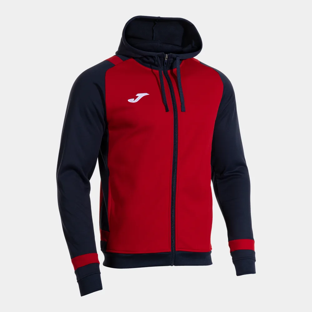 LIDER KAPUZENJACKE — ROT-MARINEBLAU