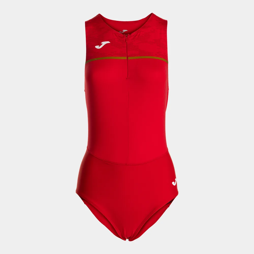 RECORD PRO BODYSUIT WOMEN — ROT